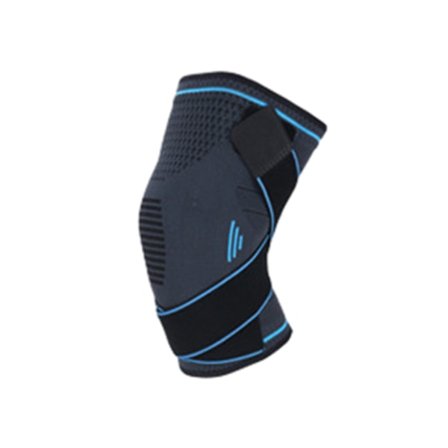 Trycksatta sportknäskydd med rem Återanvändbara andningsbara knäskydd för löpning och cykling