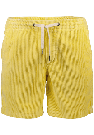 Lindbergh Corduroy Shorts Herr Gul XS
