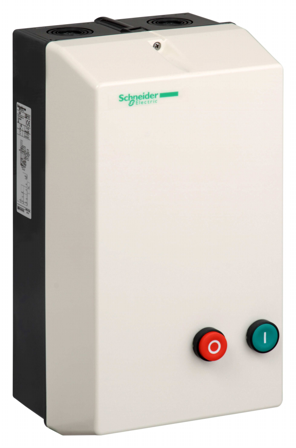 Schneider Electric LE3D18P7 Omkobler AC, med trykknapper 18,5 kW, 230 VAC, Elfordeling & strømforsyning