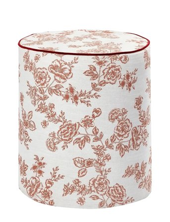 Anna + Nina | Whimsical Rose Pouf | Ø 45 CM