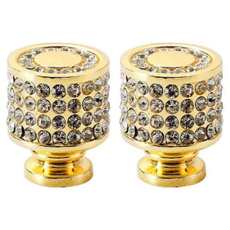 2 stk Dørhåndtak Gull Legering Håndtak Skuffe Trekk Møbelhåndtak Skap Lys Luksus Dørhåndtak