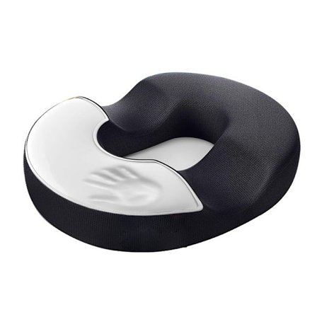 Ortopedinen donitsityyny peräpukamiin ja häntäluuhun – Kivunlievitys, pestävä ja vettähylkivä päällinen, raskaus & synnytyksen jälkeen