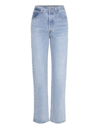 Levi's | Ribcage Full Length Light Indigo - Worn In | 24 x 32