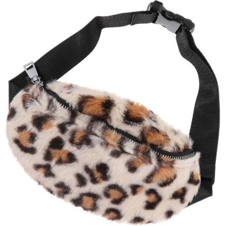 Gepardi Fanny Pack Leopardi Lapset Tytöt Boho Tytöille Pakkaukset -1kpl Leopardikuvioinen Lasten Vyölaukku Pehmustettu Rinnassa Kannettava Laukku