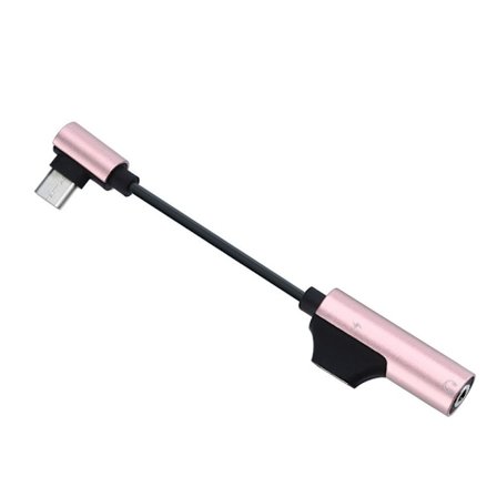 USB C DAC Adapter Høretelefon Adapter PINK