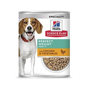 Hills SP Dog Perfect Weight Chicken & Vegetables, 360g vådfoder