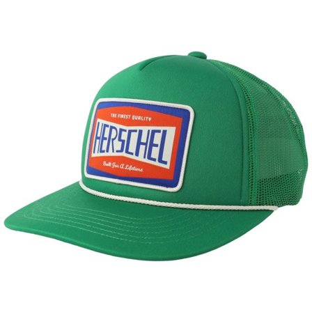 Herschel - Grön trucker Keps - Marina Mesh Ww Patch Cap-first Tee Trucker @ Hatstore