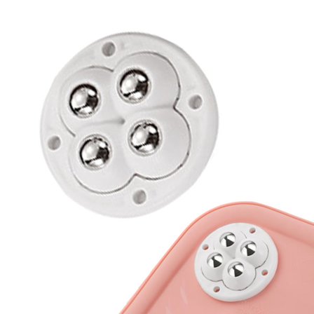 Glidende hjul til små apparater, rulletrisser, lydløs selvklæbende til opbevaringsboks, kaffemaskine, hobbykasse eller andre møbler