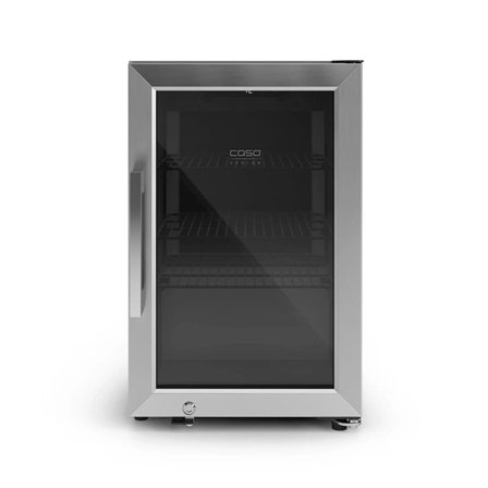 Caso 707 BBQ Cooler Deluxe utendørs kjøleskap 63 liter, rustfritt stål