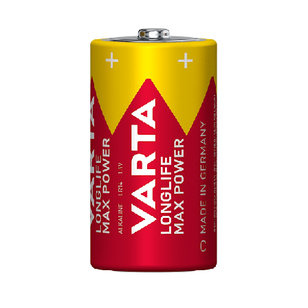 Varta Longlife Max Power Batteri C / LR14 C 2-pack