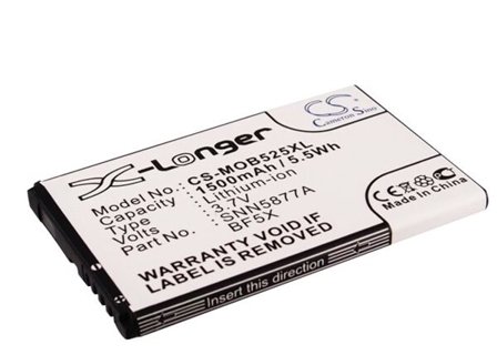 Batteri till SmartPhone, Mobil för Motorola MB525, MB520, Defy m.fl.