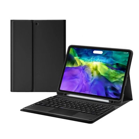 Tastaturdeksel for iPad Mini 5. 4. 7,9", trådløst avtakbart BT-tastaturdeksel med pekefelt og pennholder for Mini4 Mini5