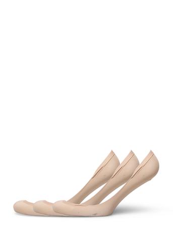 Steps 3 P 40 Den Solid Colour Lingerie Socks Footies/Ankle Socks Beige Lindex