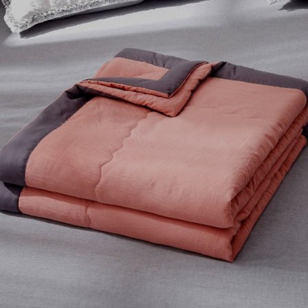 Kølende sommerdyne bomuldstæppe RØD 100X130CM