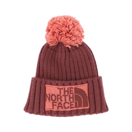 The North Face - Rød pom Lue - Heritage Ski Tuke Pom @ Hatstore