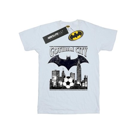 DC Comics Herr Batman Football Gotham City T-shirt S Vit