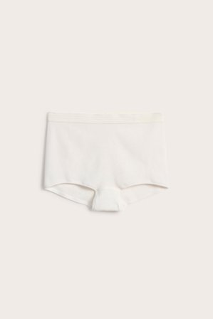 Kappahl | Prążkowane majtki bokserki | Offwhite