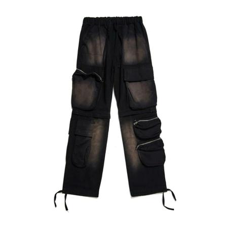 Acupuncture Cargo Pants , Zwart , Heren , Maat: L