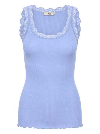 Rosemunde RMWBalta Modal SL U-Neck Top Bel Air Blue M, Tøj & Bolig, Tøj, Toppe