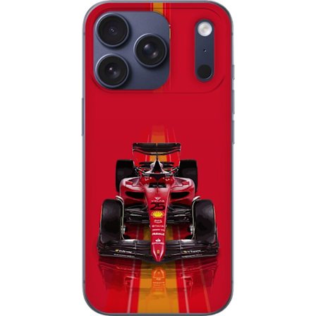 Yhteensopiva Puhelinkuori Apple Apple iPhone 17 Pro Ferrari Formula 1 -auto ikonisessa punaisessa muotoilussa urheilullisella tarkkuudella