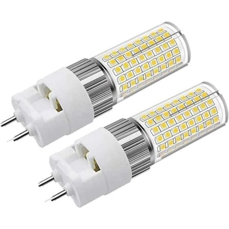 G12 16W Varm Hvid LED-pære, Bi-Pin Majspære (150W Halogen/Glødepære Ækvivalent), 3000K 1600 Lumen Spotlight, 2-pak