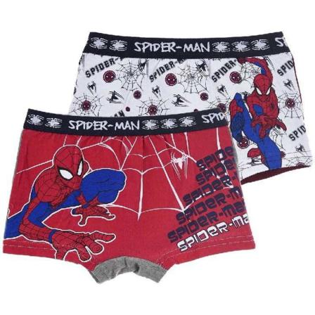 2-pack Boxerkalsonger Spider-man Spindelnät Multicolor 6/8 År 116-128 Cm