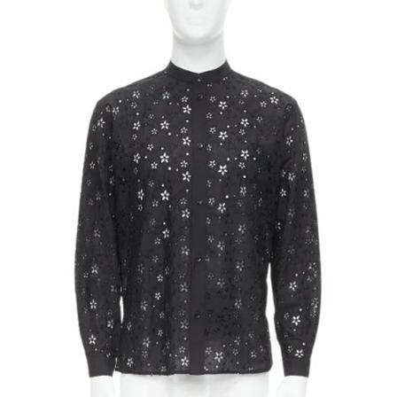 Saint Laurent Vintage Pre-owned Wool tops , Zwart , Dames , Maat: S