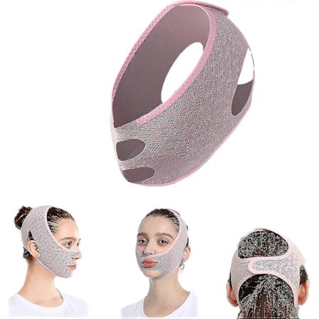 Beauty Face Sculpting Sleep Mask, V Line Shaping Masks, V Line Lifting Mask Facial Slimming Strap, dobbelthakefjerner, Chin Up Mask Ansiktsløftebelte