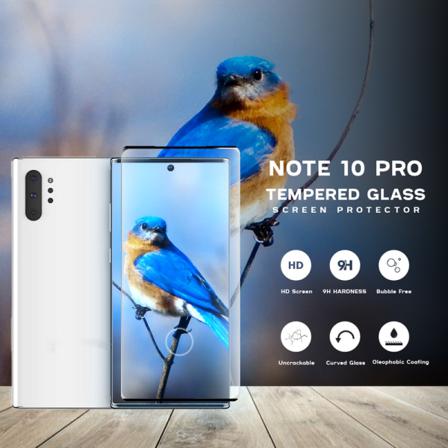 Samsung Galaxy Note 10 Pro -härdat Glas 9h –3d Super Kvalitet