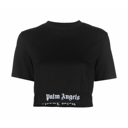 Palm Angels Palm Angels T-shirts and Polos Black Sort, Dame
