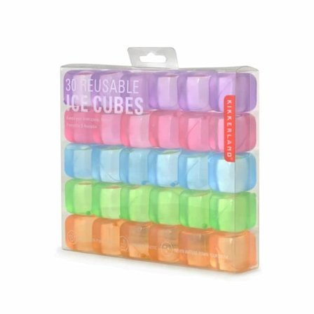 Kikkerland Reusable Ice Cube Set - 30pcs.
