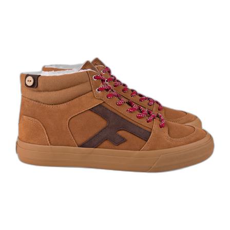 Trainers Faguo Walnut Mid Suede , Bruin , Heren , Maat: 41 EU Sneakers