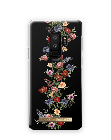 Galaxy S9 Plus Hoesje, Dark Floral, iDeal of Sweden