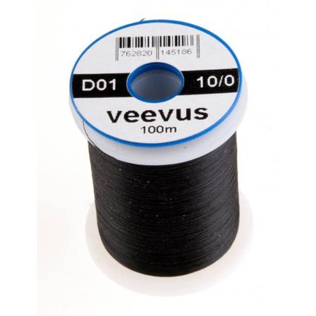 Veevus Bindtråd 10/0 - Black D01