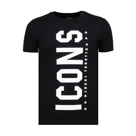Local Fanatic - T-shirts - Svart - Herr - Storlek: L, Herr, Storlek: L
