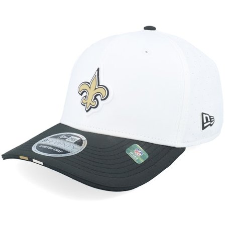 New Era - NFL Blanc adjustable Casquette - New Orleans Saints NFL 25 Training 9SEVENTY White/Black Adjustable @ Hatstore