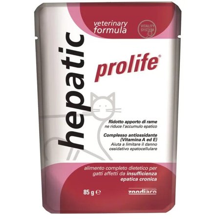 Prolife Veterinary Formula Hepatic Cibo Umido Per Gatti Bustina