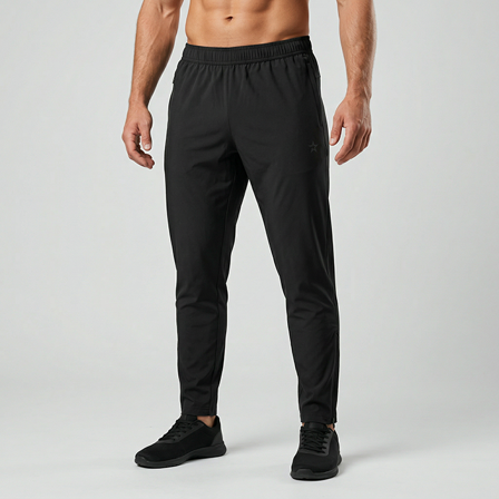 Star Wear Star Woven Byxor Svart