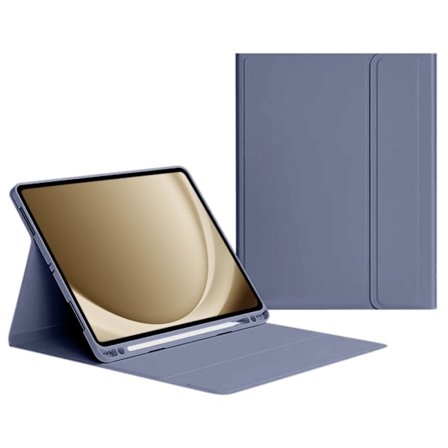 Fodral för iPad 10/11 A16 Lavendellila Enkelt Läder Tangentbord Bluetooth
