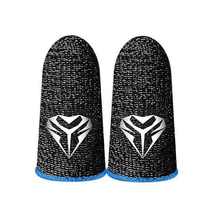 1 Par Gaming Finger Sleeves Anti-sved Åndbare Spillehandsker Sømløs Touchscreen Fingerspidsdækning Til Telefonspil Pubg