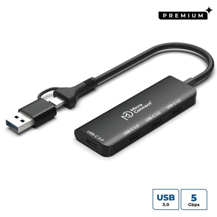 MicroConnect USB 3.2 GEN1 Dual Port