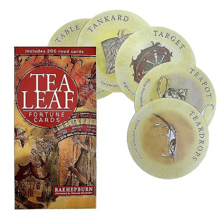 Teeblads Fortune Card Tarot Oracle Card Familiespil Brætspil Skæbne Spådom [DmS]