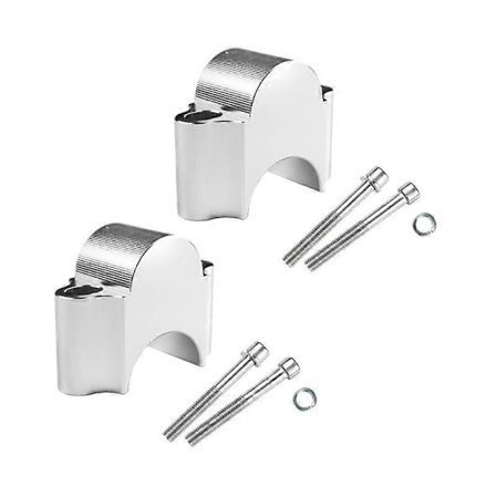 Alumiiniset moottoripyörän ohjaustangon korotuspala 22mm/7/8" 25mm/1' tangon kiinnityspuristin