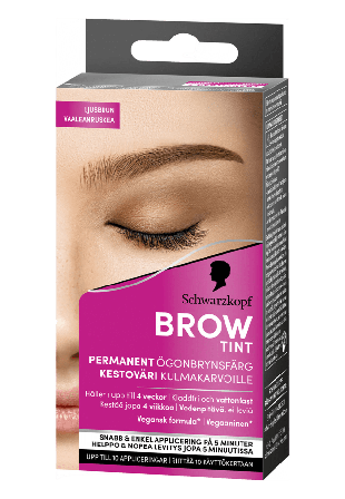 Schwarzkopf Brow Tint Light Brown Ögonbryn Dam 10ML