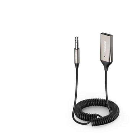 Bluetooth Aux Adapter Trådløs Bil Bluetooth Mottaker USB til 3,5mm Jack Audio Music Mic Handsfree Adapter