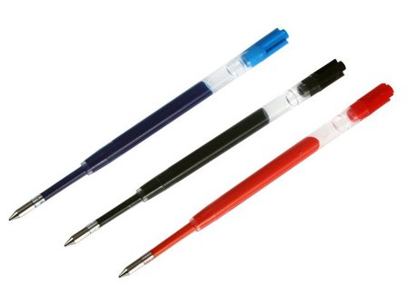 Marvy Refill Kulpenna recycled 1,0 mm röd - Lyreco - Kontorsmaterial - Pennor - Pennpatroner