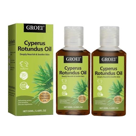 1/2/3x Cyperus Rotundus Olja för att Reducera Kroppshårväxt