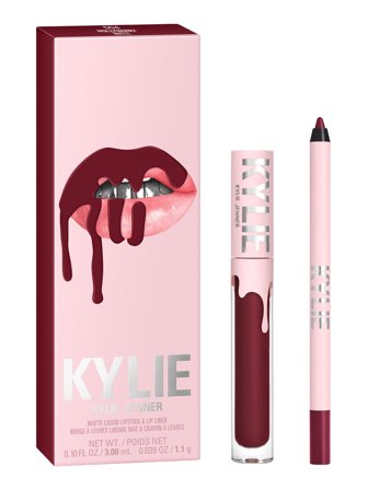 Kylie CosmeticsKylie Lipstick Set Set cont.: Matte Liquid Lipstick N° 504 Hollyberry 3 ml + Lip Liner N° 504 Hollyberry 1,1 g 1.0items