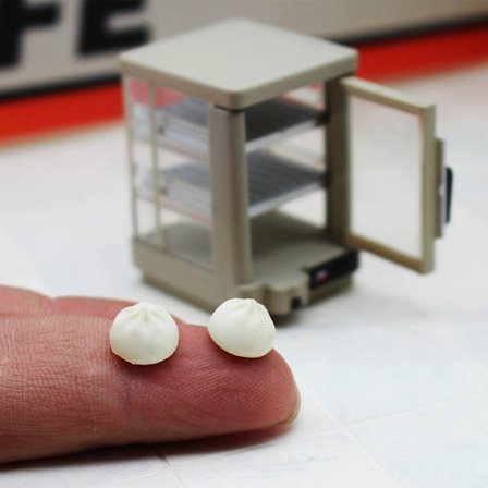 Dukkehus Miniatyr Nærbutikk Frokost Varme Insula