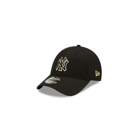 Casquette - NEW ERA - 9FORTY New York Yankees - Svart - Justerbar - Sportkläder